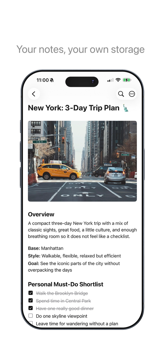 A Minimal Yet Powerful Markdown Notes App